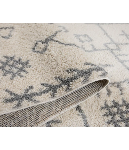 Aspen Emara Ivory/Gray Geometric Area Rug