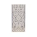 Amer Aspen Emara Ivory/Gray Geometric Runner Rug 2'2" x 10'