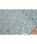 Amer Berlin Lanmore Blue Hand-Hooked Wool Area Rug 8'x10'
