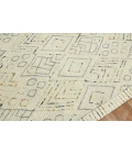 Amer Berlin Drayton Ivory Hand-Hooked Wool Area Rug 8'x10'