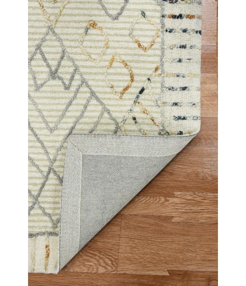 Amer Berlin Drayton Ivory Hand-Hooked Wool Area Rug 8'x10'