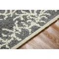 Amer Berlin Oxbow Dark Gray Hand-Hooked Wool Area Rug 5'x8'