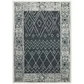 Amer Berlin Suney Charcoal Hand-Hooked Wool Area Rug 2'x3'