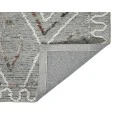 Berlin Tania Light Gray Hand-Hooked Wool Area Rug