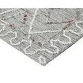 Berlin Tania Light Gray Hand-Hooked Wool Area Rug