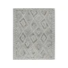 Amer Berlin Tania Light Gray Hand-Hooked Wool Rug 8' x 10'