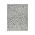 Berlin Tania Light Gray Hand-Hooked Wool Area Rug