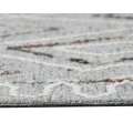 Berlin Tania Light Gray Hand-Hooked Wool Area Rug