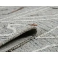 Berlin Tania Light Gray Hand-Hooked Wool Area Rug