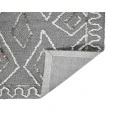 Berlin Tania Dark Gray Hand-Hooked Wool Area Rug