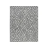 Amer Berlin Tania Dark Gray Hand-Hooked Wool Rug 8' x 10'