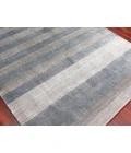 Amer Blend Warwick Gray Hand-Woven Wool Blend Area Rug 10'x14'