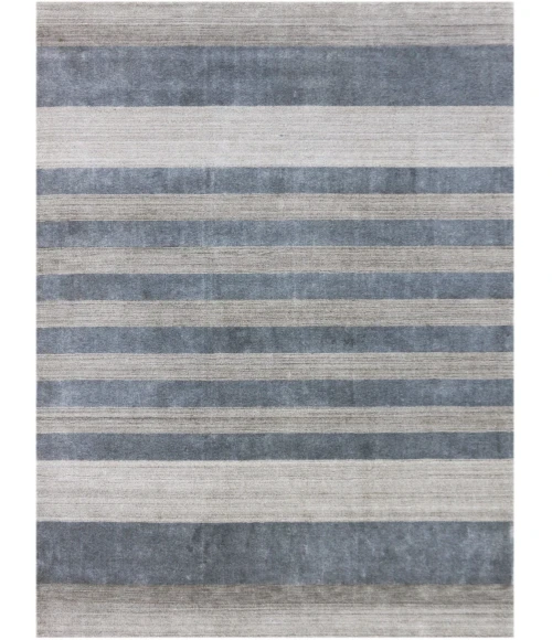 Amer Blend Warwick Gray Hand-Woven Wool Blend Area Rug 10'x14'