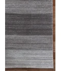 Amer Blend Verwood Light Gray Hand-Woven Wool Blend Area Rug 4'x6'