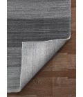 Amer Blend Verwood Light Gray Hand-Woven Wool Blend Area Rug 4'x6'