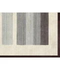 Amer Blend Rutland Cream Hand-Woven Wool Blend Area Rug 4'x6'