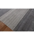 Amer Blend Yorkshire Charcoal Hand-Woven Wool Blend Area Rug 2'x3'