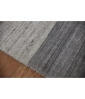 Amer Blend Yorkshire Charcoal Hand-Woven Wool Blend Area Rug 2'x3'