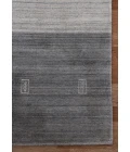 Amer Blend Yorkshire Charcoal Hand-Woven Wool Blend Area Rug 2'x3'