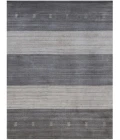 Amer Blend Yorkshire Charcoal Hand-Woven Wool Blend Area Rug 2'x3'