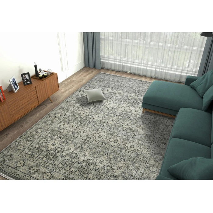 Amer Blu Gray BLU-35 9ft. x 12ft. Rect. Rug