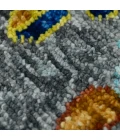 Amer Blu Gray BLU-51 8ft. x 10ft. Rect. Rug