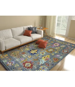 Amer Blu Gray BLU-51 8ft. x 10ft. Rect. Rug