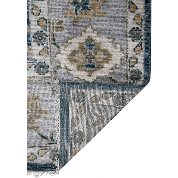 Amer Blu Peacock/Light Gray BLU-53 9ft. x 12ft. Rect. Rug