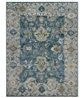 Amer Blu Peacock/Light Gray BLU-53 9ft. x 12ft. Rect. Rug
