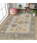 Amer Blu Ivory/Gray BLU-57 9ft. x 12ft. Rect. Rug