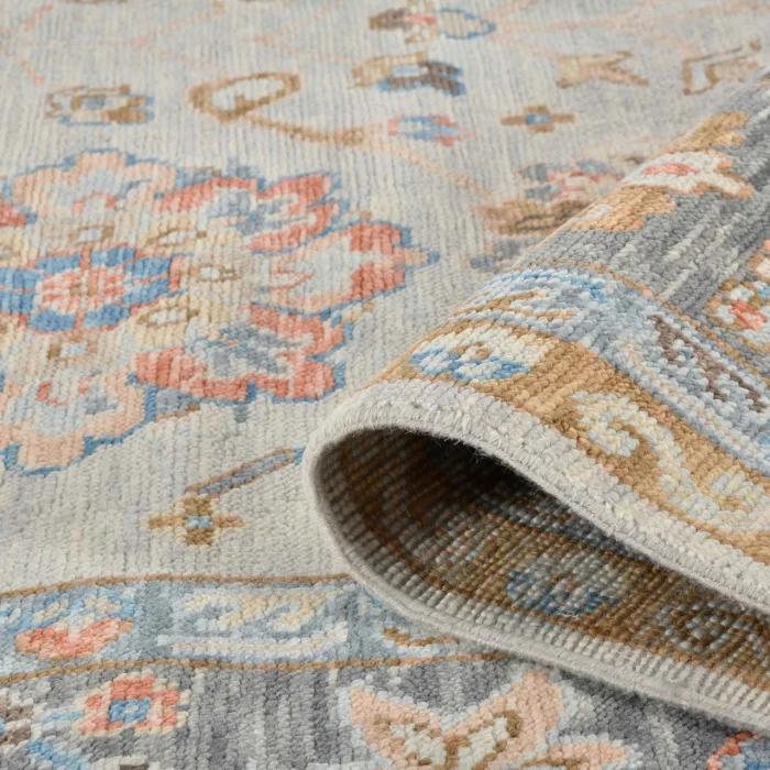 Amer Blu Ivory/Gray BLU-57 9ft. x 12ft. Rect. Rug