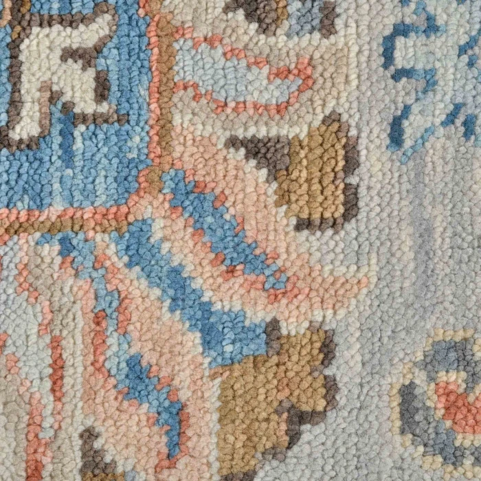 Amer Blu Ivory/Gray BLU-57 9ft. x 12ft. Rect. Rug