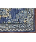Amer Boho Roanne Blue Hand-Tufted Wool Area Rug 8'x11'
