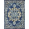 Amer Boho BOH-11 Roanne Denim Blue Rug 2 ft. X 3 ft. Rectangle