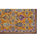 Amer Boho Yveline Orange Hand-Tufted Wool Area Rug 2'x3'