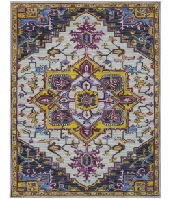 Amer Boho BOH-3 Evreux Yellow/Pink Rug 8 ft. X 11 ft. Rectangle