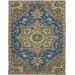 Amer Boho BOH-6 Evreux Blue/Yellow Rug 8 ft. X 11 ft. Rectangle
