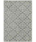 Amer Boston Penswick Light Gray Hand-Tufted Wool Area Rug 2'x3'