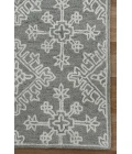 Amer Boston Penswick Light Gray Hand-Tufted Wool Area Rug 2'x3'
