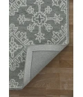 Amer Boston Penswick Light Gray Hand-Tufted Wool Area Rug 2'x3'