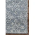 Amer Boston Penswick Blue Hand-Tufted Wool Area Rug 8'x11'