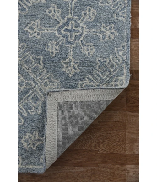 Amer Boston Penswick Blue Hand-Tufted Wool Area Rug 2'x3'