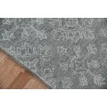 Amer Boston Penswick Graphite Hand-Tufted Wool Area Rug 5'x7'6"