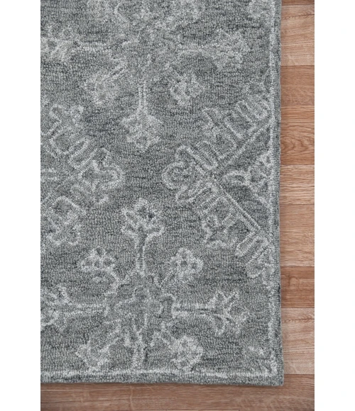 Amer Boston Penswick Graphite Hand-Tufted Wool Area Rug 5'x7'6"