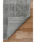 Amer Brooklyn Bays Gray Hand-Woven Wool Blend Area Rug 9'x12'