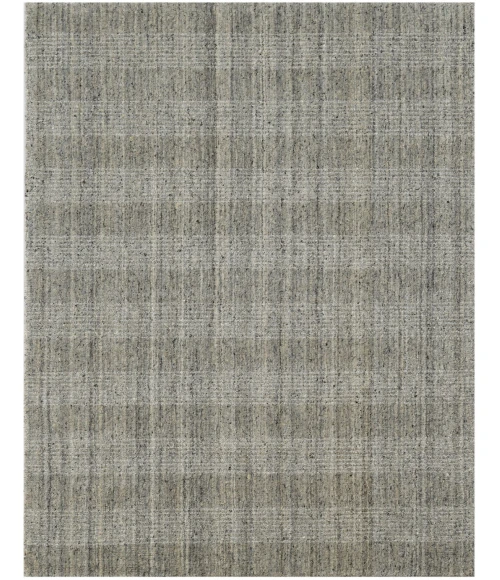Amer Brooklyn Bays Beige Hand-Woven Wool Blend Area Rug 9'x12'