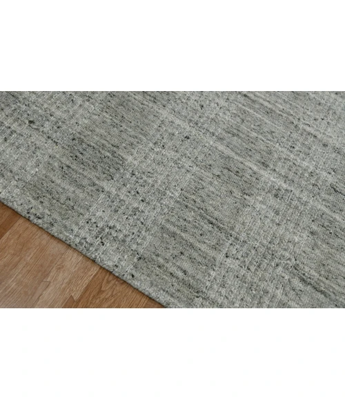 Amer Brooklyn Bays Beige Hand-Woven Wool Blend Area Rug 9'x12'
