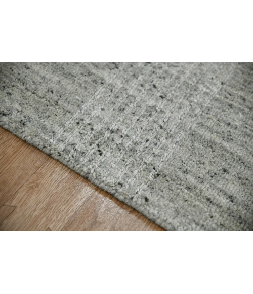 Amer Brooklyn Bays Beige Hand-Woven Wool Blend Area Rug 9'x12'
