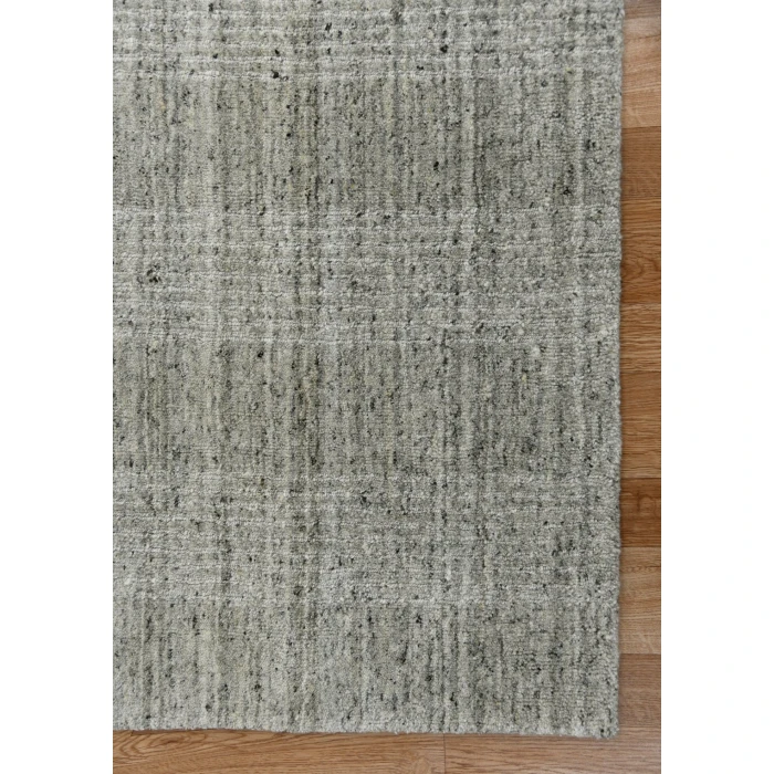 Amer Brooklyn Bays Beige Hand-Woven Wool Blend Area Rug 2'x3'