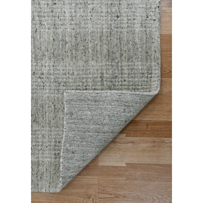 Amer Brooklyn Bays Beige Hand-Woven Wool Blend Area Rug 2'x3'
